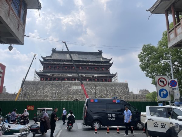 富余通 凤阳鼓楼修缮疑云：施工方曾允许自然人违规挂靠和转包